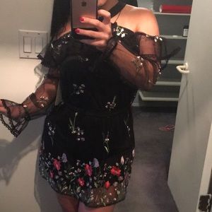 iris basics dress size m